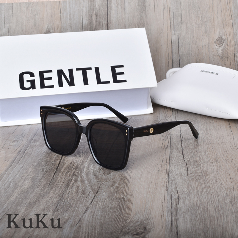 

2020 New Fashion Korea Brand Sunglasses Polarized UV400 Same style Jennie GENTLE KuKu Sunglasses women men With brand Case