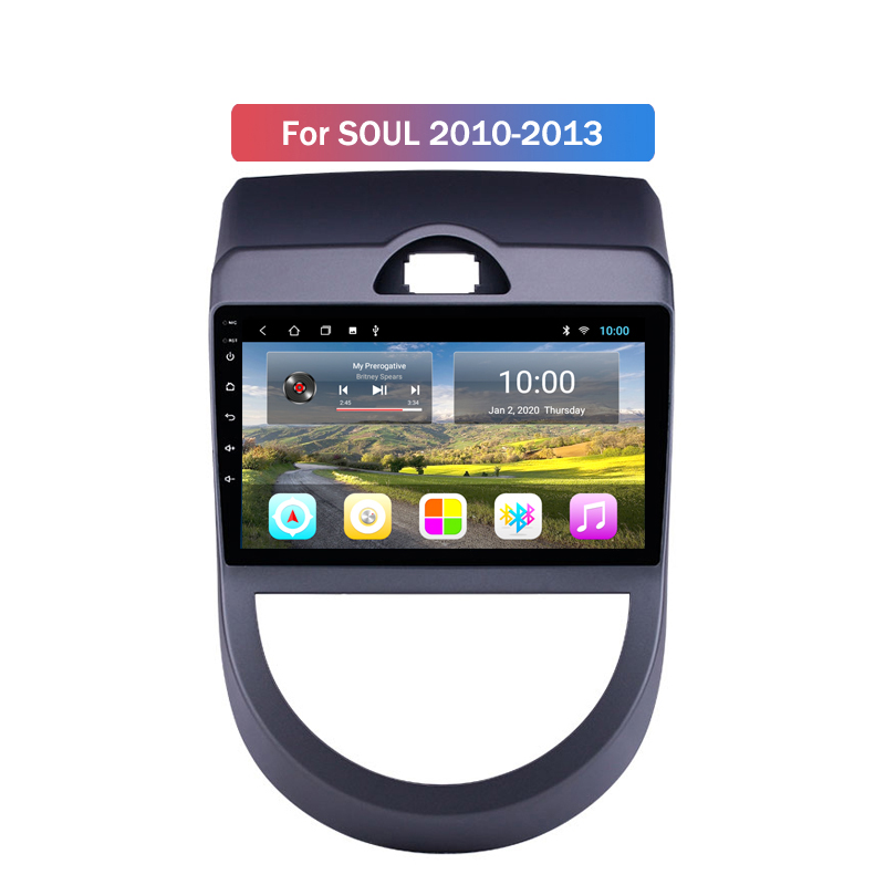 

Android 10 Car Video Radio Auto Multimedia System for Kia SOUQ 2010-2013 Support Parking Sensor SWC