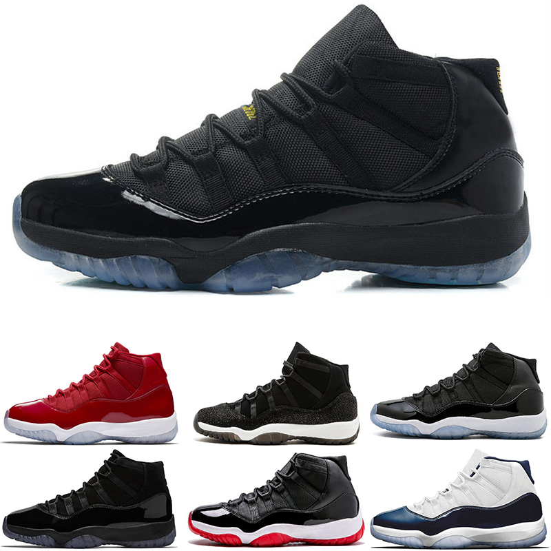 

LOW WMNS CONCORD 11 Mens Womens Basketball Shoes 11s XI Bred HIGH Jumpman 23 Space Jam Cap and Gown Trainers Sneakers big size
