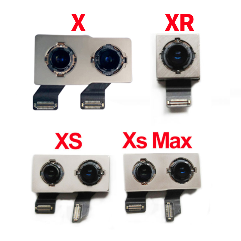 

Original Back Rear Camera Module Flex Ribbon Cable For iPhone X XS XR XS MAX Rear Facing Camera Flex Cable Repair Part Free Shipping