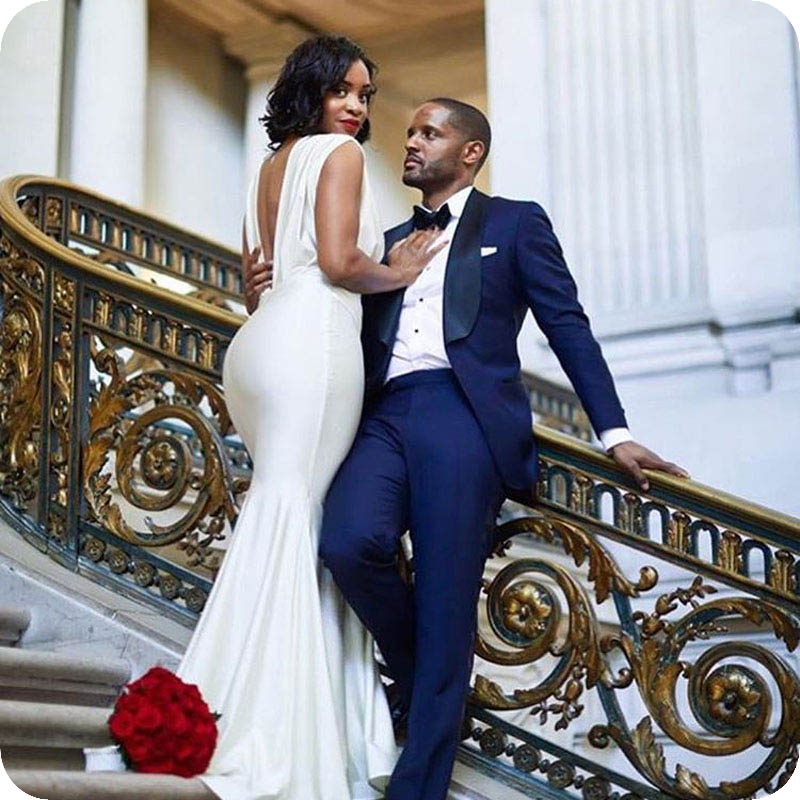 

Mens Suit Navy Blue Wedding Suits Dress Bridegroom Custom Made Slim Fit Formal Groom Wear Tuxedos Blazer Mens Jacket Best Man Prom Quality, Same as image