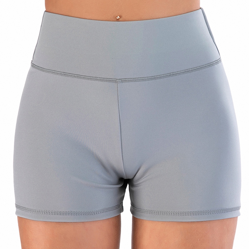

Running Sports Hip Hip Tight Yoga Pants Shorts Hot Pants Gray  Size