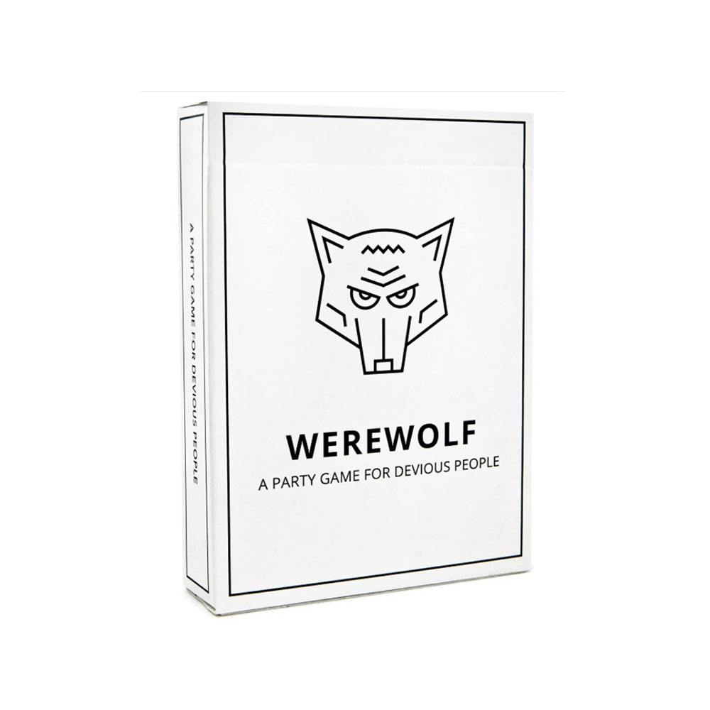 

Werewolf confusing party game cards Family gathering parent child interaction Strategy game