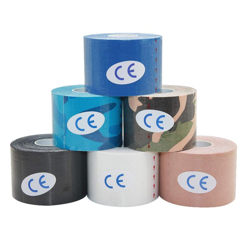

10Rolls 5cm*5m Therapeutic Sports Kinesiology Tape Waterproof Elastic Muscle Tape for Weightlifting Shoulder Knee Elbow Ankle, 10pcs skin