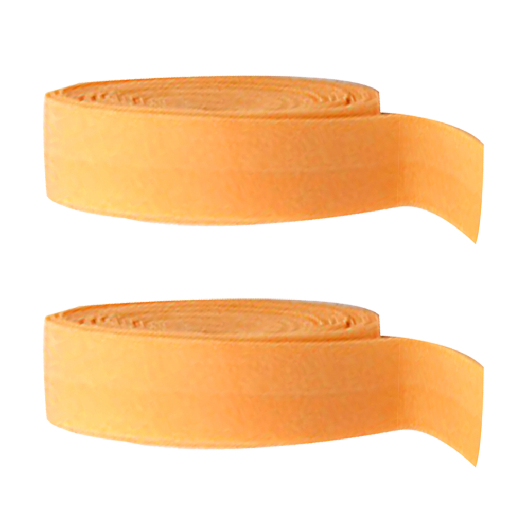 

2x yellow elastic flat bias binding tape craft clothing sewing braided rope, Black