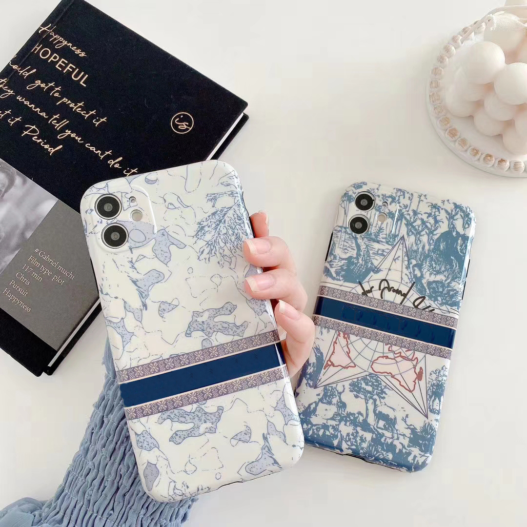 

2020New Fashional Iphone Case All-inclusive Smooth Soft Shell for Iphone 11 11pro 11promax X/XS XR 7/8 7P/8P Letter Printed Phone Case, White