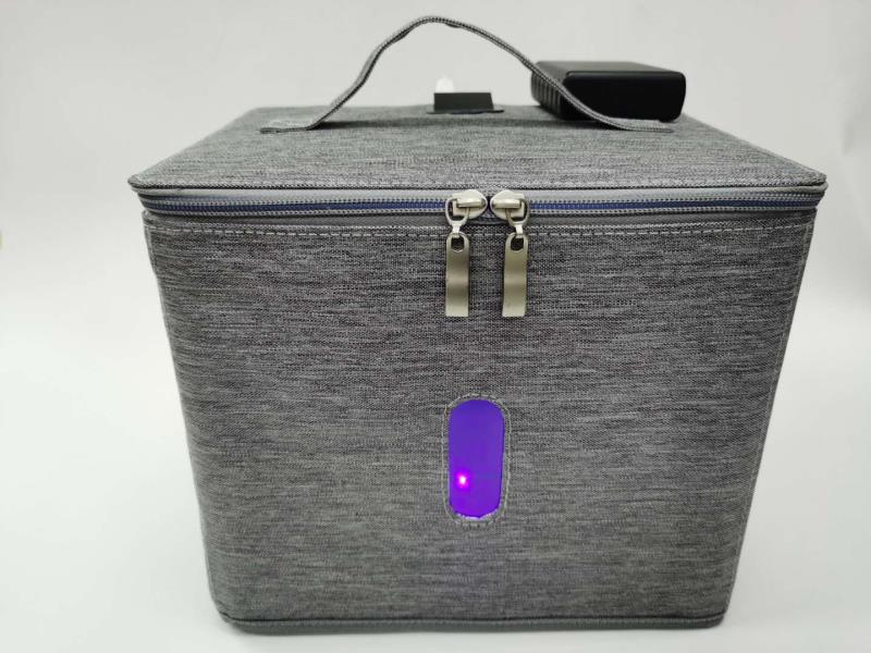 

UVC Sterilizer Bag Foldable Design Is Easy To Carry. Suitable For Family, Outdoor Travel Clothes, Portable Products Disinfection