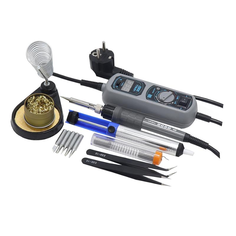 

YIHUA 908D original soldering iron 220V/110V temperature adjustable soldering iron digital display station