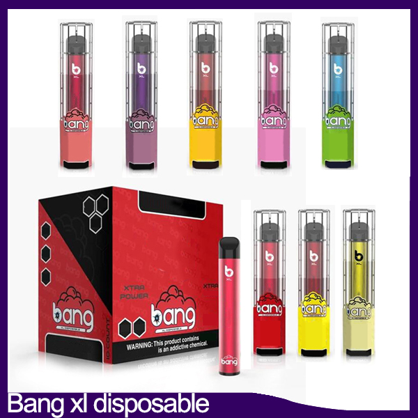 

Bang XL Xtra Disposable Device Pod Pre-filled 2ml Cartridge 450mAh Battery 600 Puff Vape Empty Pen VS Posh PLUS Bar Flow 0268163