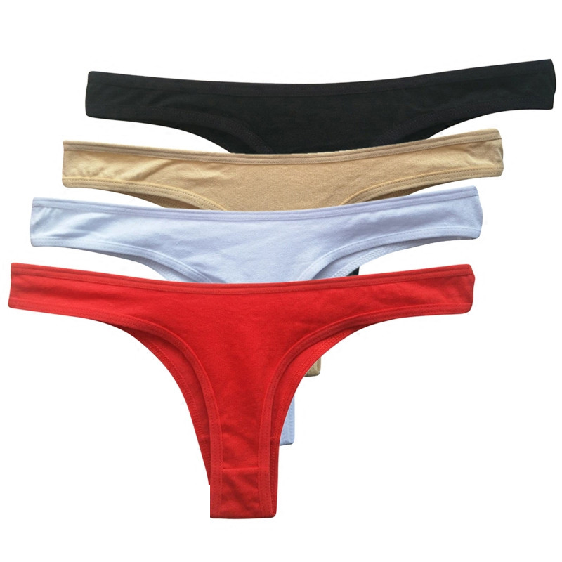 

Hot sale women's sexy Thongs G-string underwear 5pcs/lot women low waist cotton seamless panties for ladies T-back /XXL/XXXL, Multi