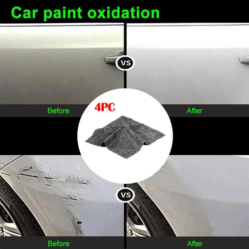 

Multifunction Gray Car Scratch Repair Nano Cloth Surface Rag Scratch Remover Nano Rag Special Micro-dissolution Technology #LR5