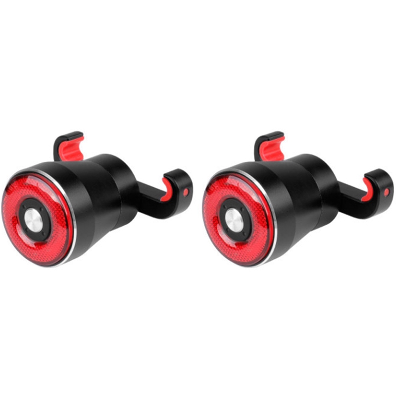 

Bicycle Taillight ligent Induction Brake Mountain Car Light USB Rechargeable Waterproof Night Riding Taillight