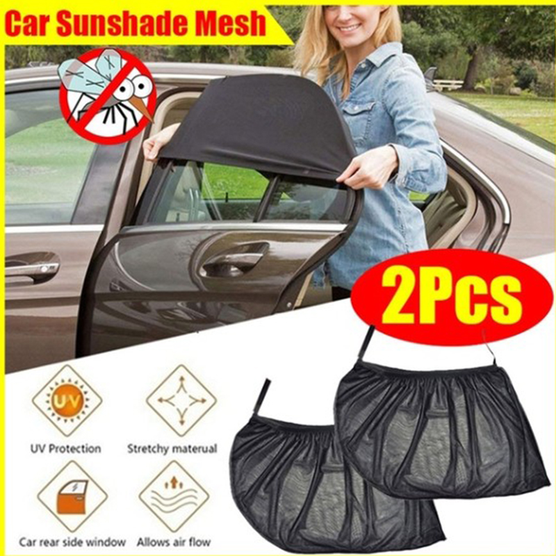 

Car curtains sunshade side Windows car curtains used for sun protection ventilation and mosquito proof window screens