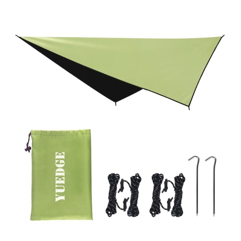 

YUEDGE Waterproof Sun Shelter Tent Tarp Anti UV Beach Tent Shade Outdoor Camping Hammock Rain Camping Sunshade Awning Canopy