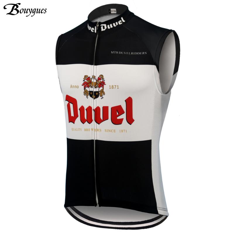 

2020 New Beer Cycling Vest Men Duvel Black Classic Bike Clothing Summer Sleeveless Bicycle Clothing ciclismo Vest, Style 4