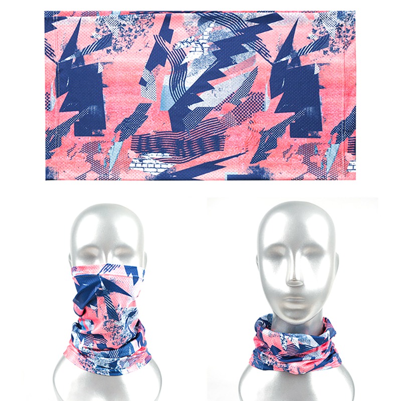 

Women Men Outdoor Face Mask Ice Silk Multi Functional Anti-UV Quick Dry Breathable Moisture Wicking Wristband Cap Scarf