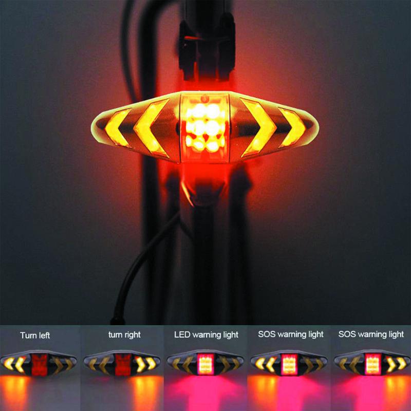 

Bicycle Turn Signal Wireless Remote Mountain Bike Taillights Cycling Lights Flashing Headlights