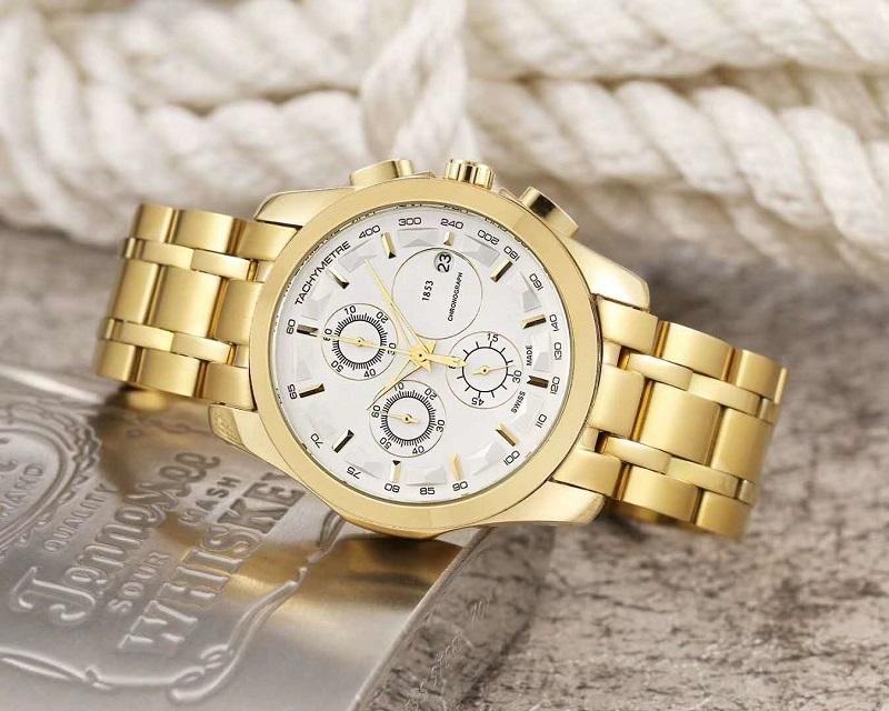 

Six stitches luxury mens watches waterproof All dial work Quartz Watch designer watches TS 1853 Brand steel strap Mens fashion accessories