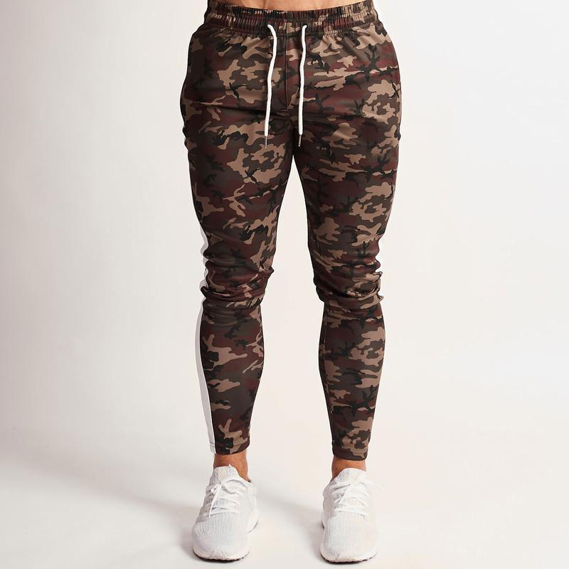 

pants joggers men Camouflage sweatpants deporte fitness mens trousers casual skinny pantalon sport workout pencil pant, Camouflage 02