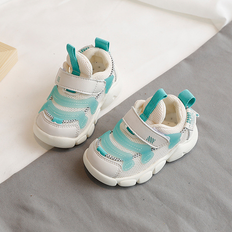 

2020 New Baby First Walkers for Girls Boys Fashion Sneakers Baby Toddler Soft Bottom Outdoor Casual Shoes Shoes, Blue