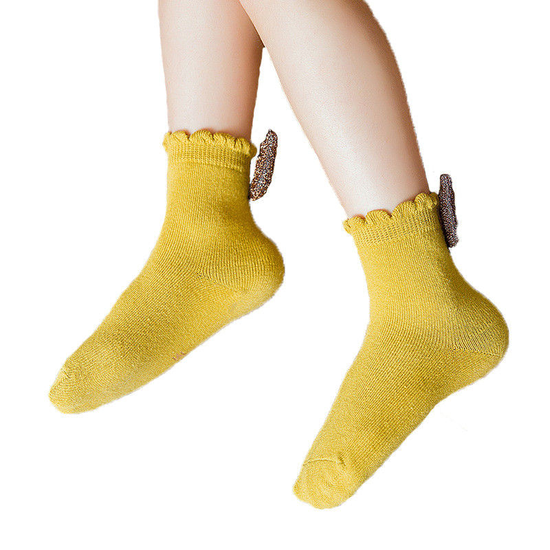 

Angel Socks Kids Cotton Baby Socks Kid Princess Girls Boys New Year Children Clothing Accessories Cheap Stuff, Gold