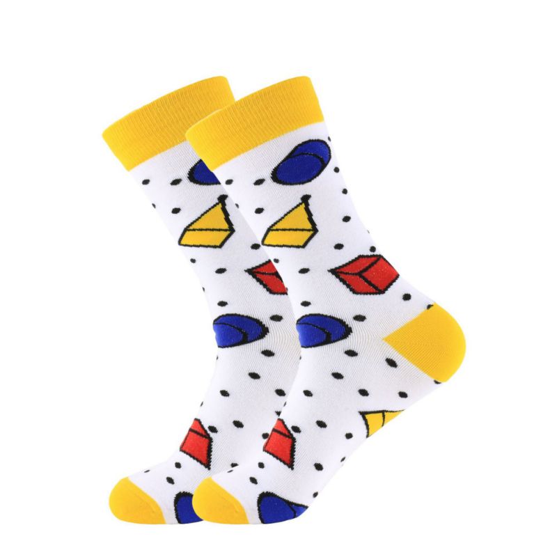 

Winter Running Cycling Socks Mid Stockings Unisex Casual Fashion Novelty Art Couple Crew Fashion Dress Socks