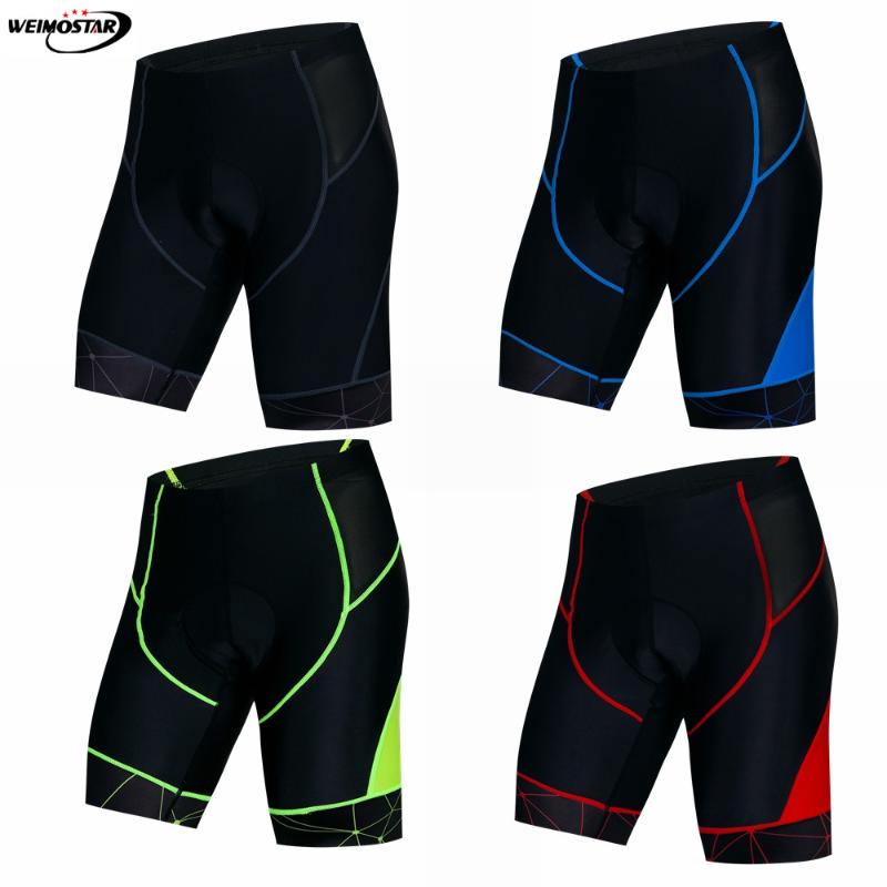 

2020 Weimostar Mountain Bike shorts Men' Cycling Shorts Padded Road Bottom racing bicycle Tights underwear Black White red