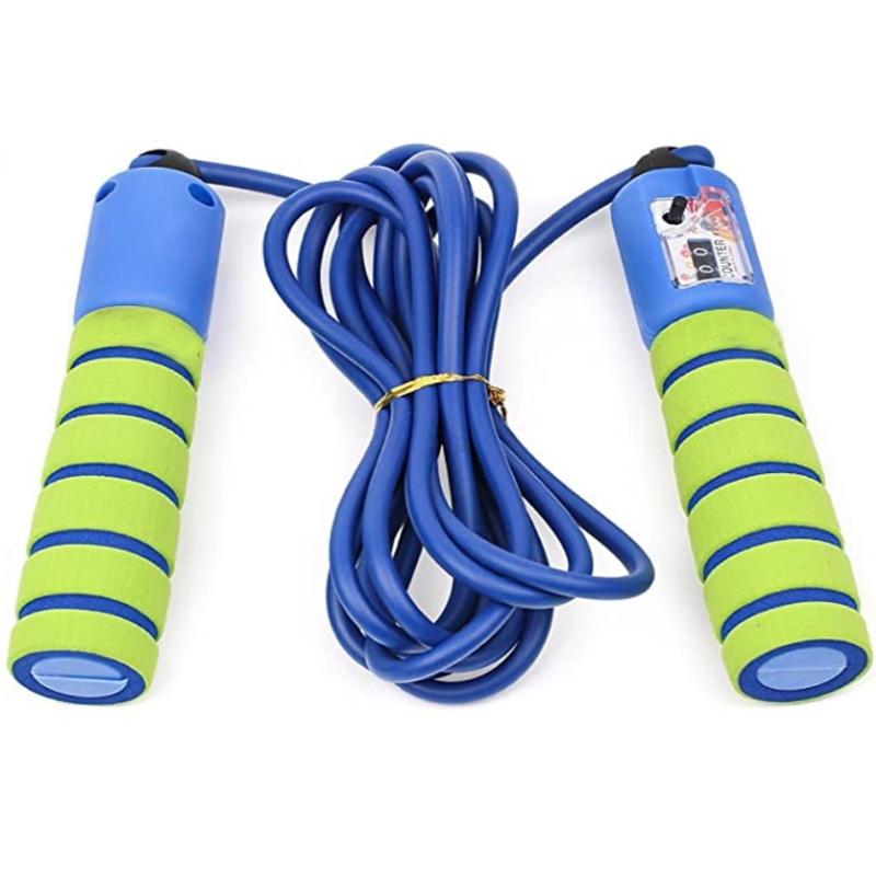 

Adjustable Jump Rope with Comfortable Handles Counter Skipping Jump Rope cuerda para saltar comba skakanka Fitness Equipment
