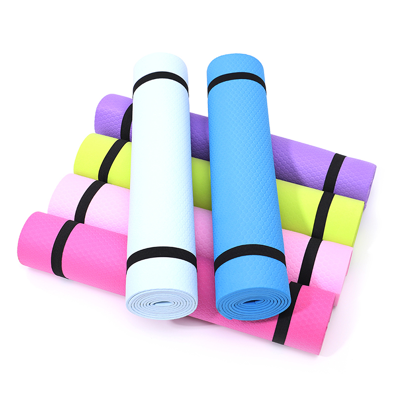 

1Pcs Good Quality Yoga Mat Non Slip Carpet Mat For Beginner Environmental Fitness Gymnastics Mats 6 Colors, Green