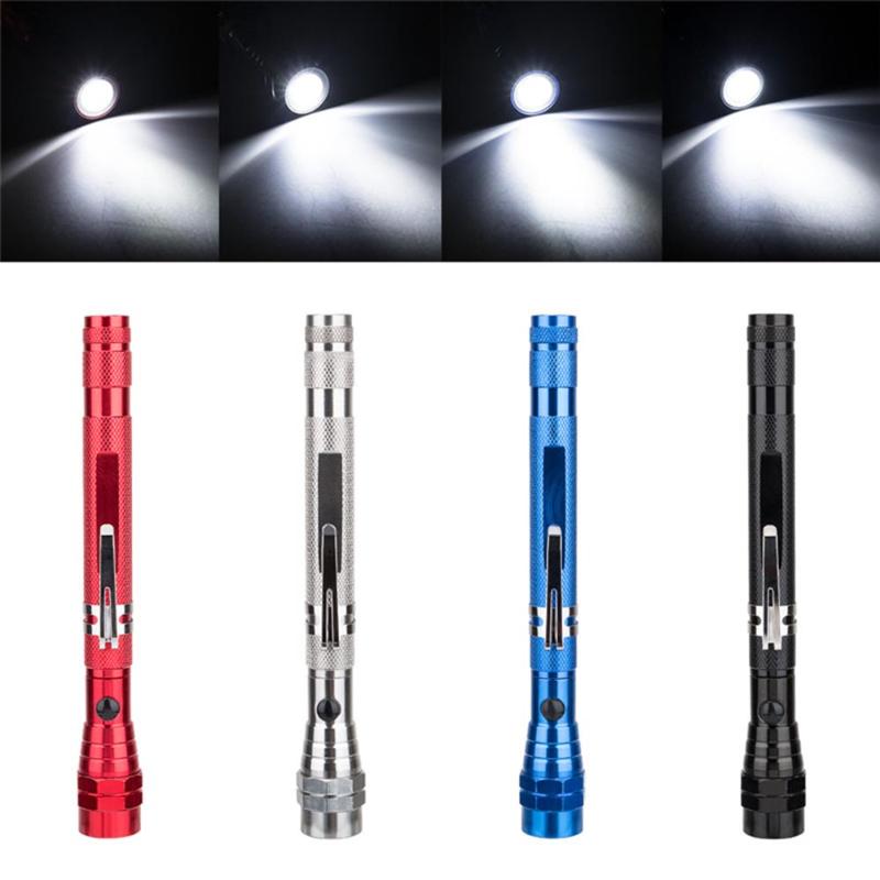 

Portable Flexible Head Torch with a magnet Flexible 3 LED lamp Pick Up Tool Lamp Light