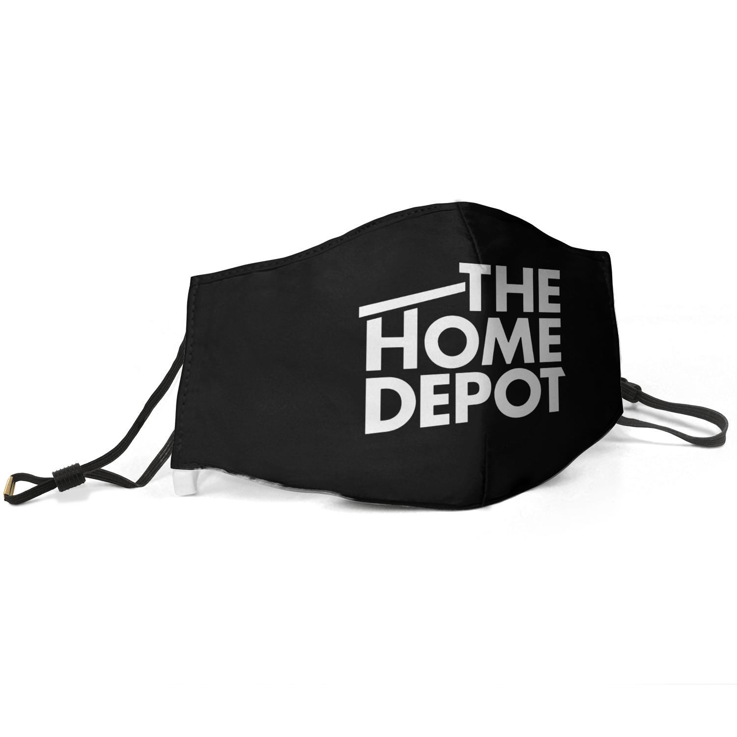 Women Men Face Mask Dust Mask Muffle The Home Depot Printed With Adjustable Ear HookBud Light Blue-image-563161505