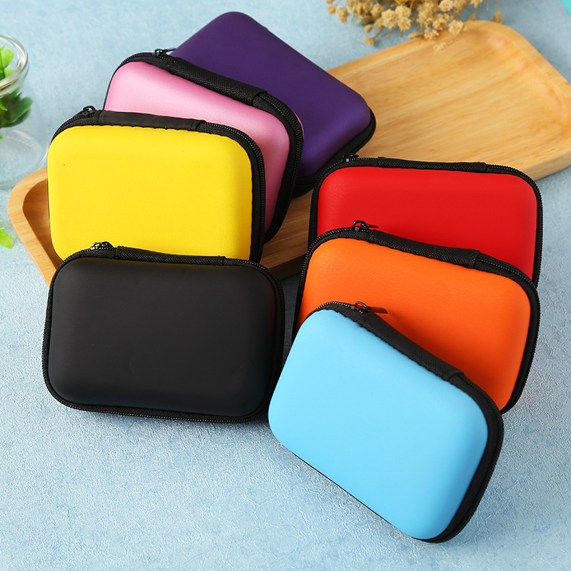 

Headphone Case Cable Storage Travelling USB Bag Pouch Earphone Box