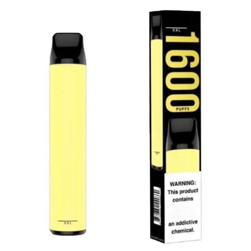 

Puff XXL Disposable Vapes Electronic Cigarette 1600 Puffs Vape Device 1000mah 6.5ml Pod