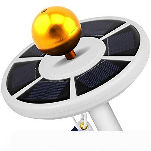 

High bright 26 LEDs Solar Powered flag pole light 3w solar outdoor Garden Umbrella Landscape LED spot light