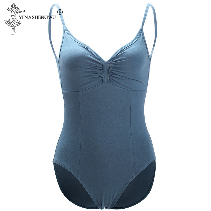 

New Ballet Dance Leotards For Women Black Ballet Dancewear Adult Dance Practice Clothes Professional Gymnastics Leotards Wear, Black(only leotard)