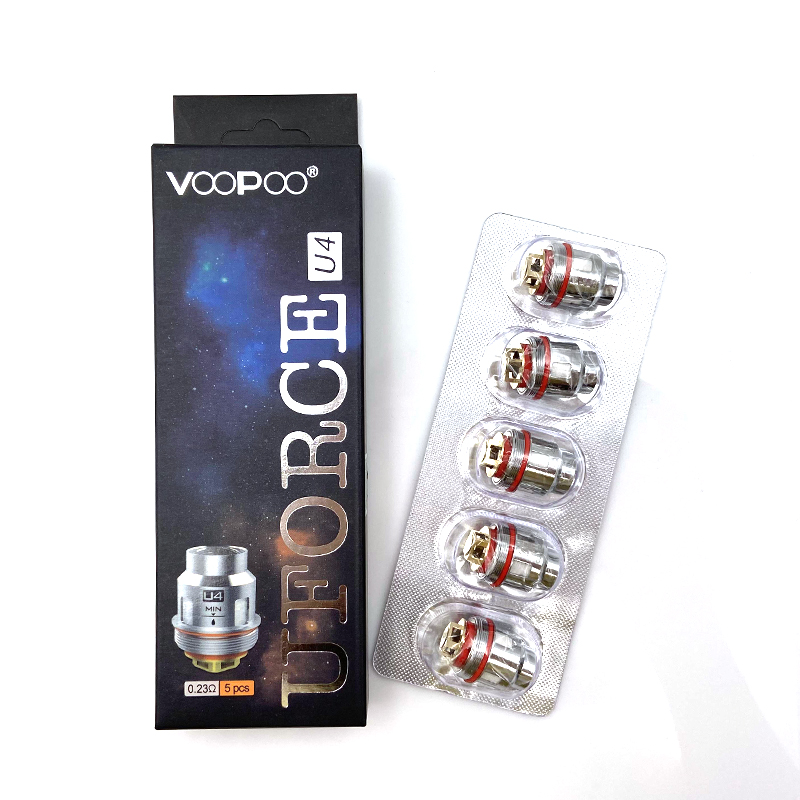 

VOOPOO UFORCE Coil T1 T2 TANK Head U2 0.4ohm U4 0.23ohm U6 U8 Replacement Coils For UFORCE Tank Atomizer