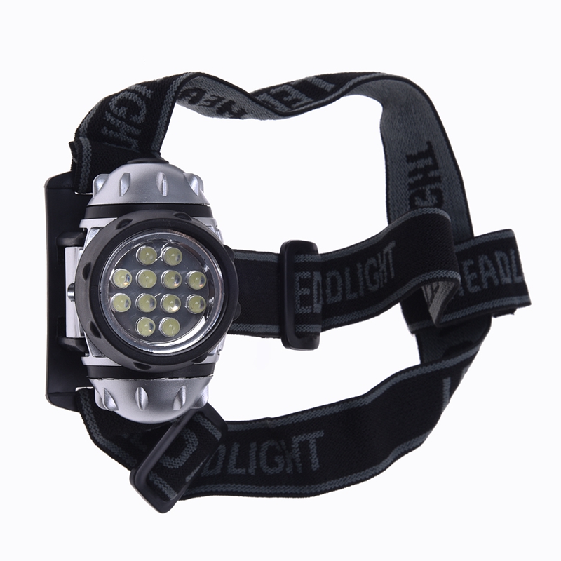 

Headlamp 12 LED Headlamp Zoomable White waterproof Fishing