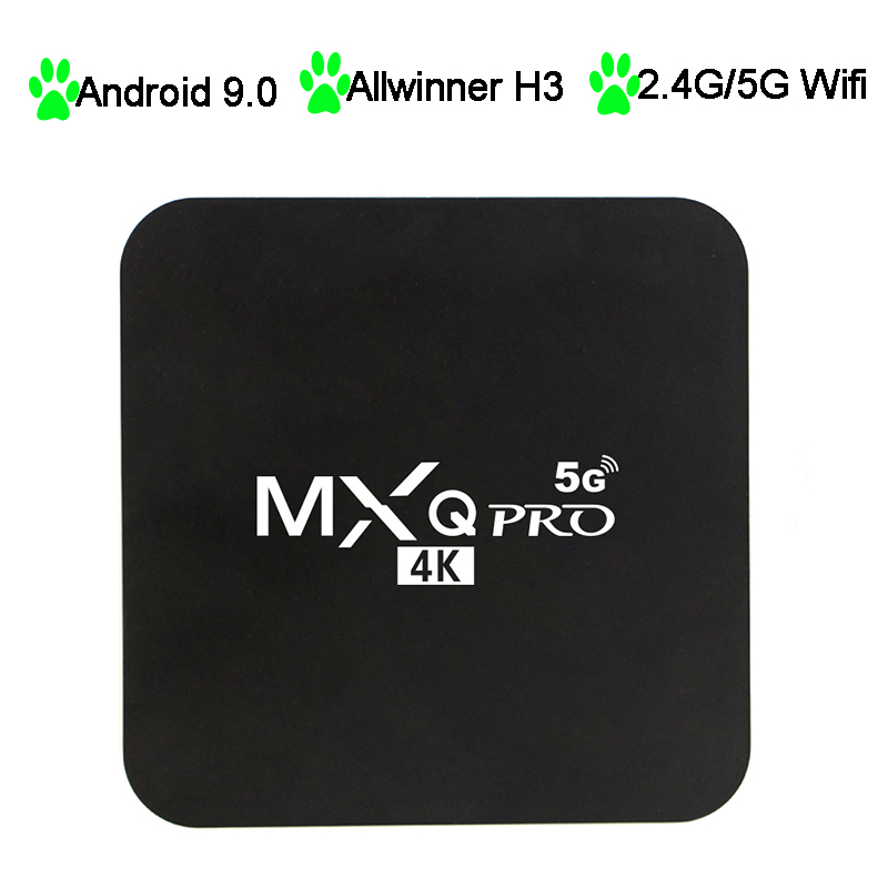 

MXQ PRO Android TV Box: Quad Core, Android 11.0, Dual Wifi, Smart Streaming with Allwinner H3 & Rockchip RK3229