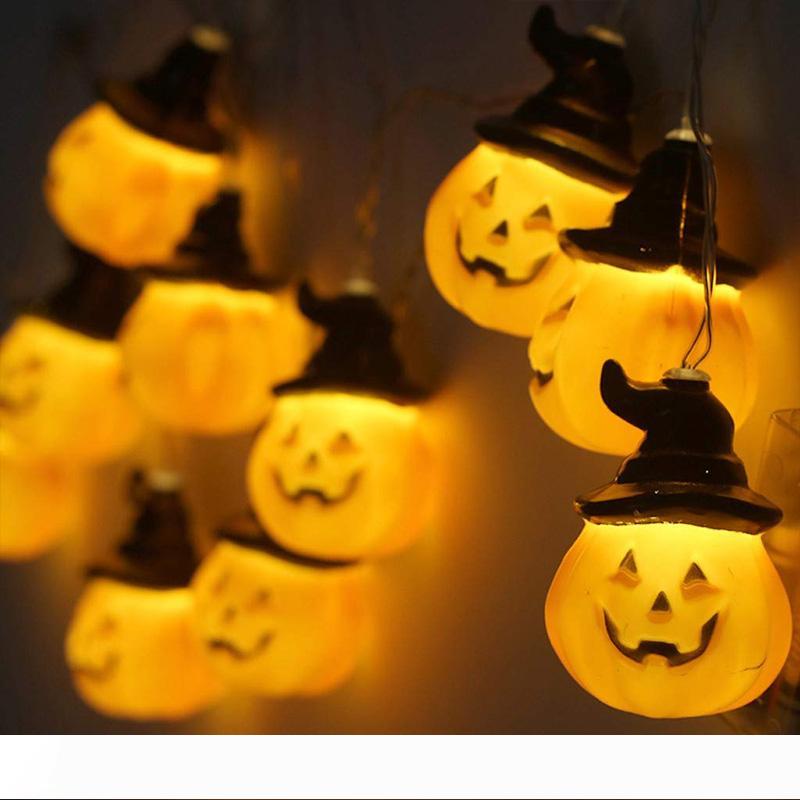 

Halloween Pumpkin Lantern, 20 LED Battery-Powered Pumpkin String Lights, Holiday Decoration Outdoor Garden, Terrace, Christmas Tree, Party