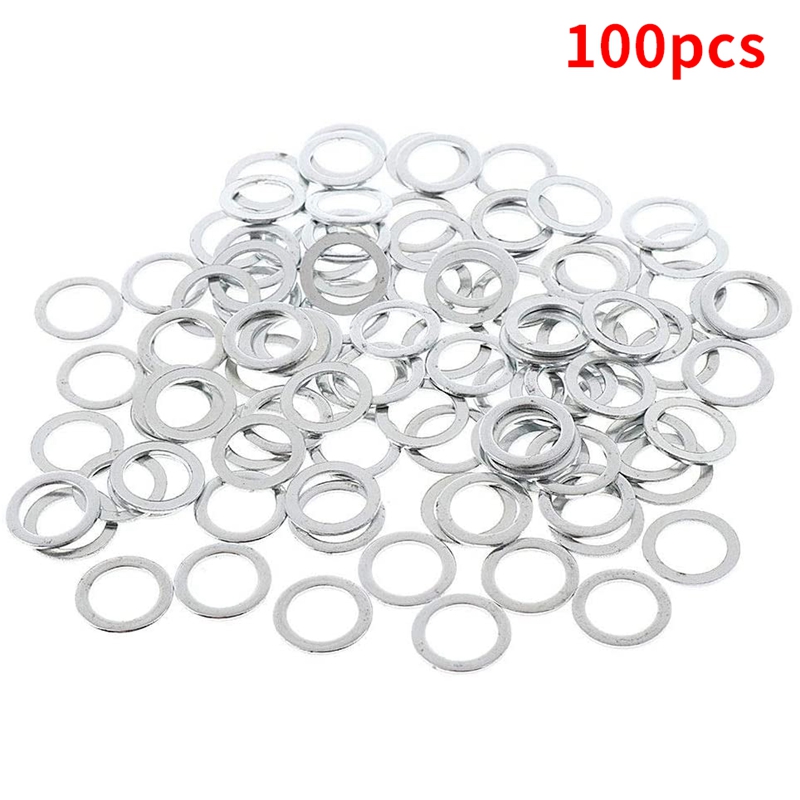 

SEWS-100 Pack Skateboarding Standard Speed Washers Skateboard Truck Axle Washers for Speed Bearing Performance, Multi