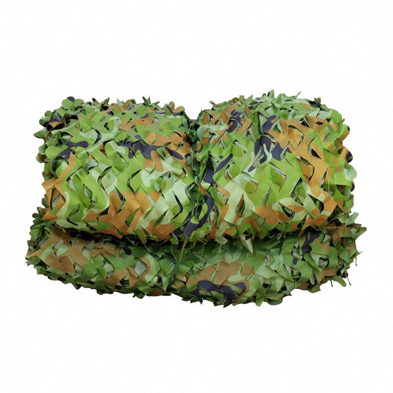 

2x3m 2x5m 3x3m Hunting Camouflage Nets Woodland Army Training Camo Net Cloth Camping Sun Shelter Tent Shade Car Cover, Desert camouflage