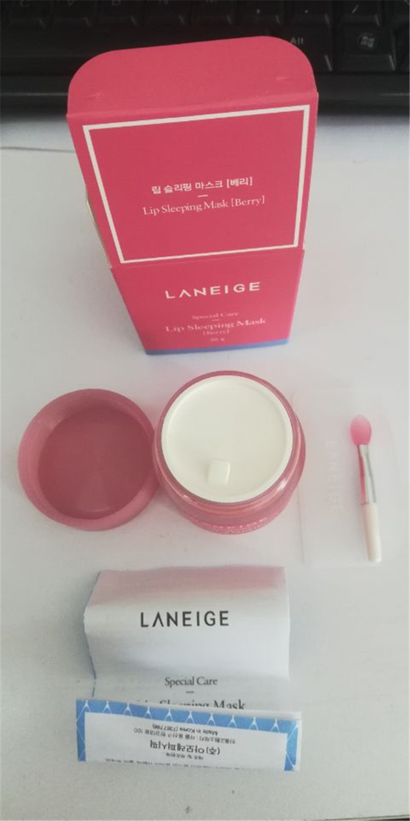 

2020 Laneige Lip Sleeping Mask Berry 20g Special Care DHL fast shipping