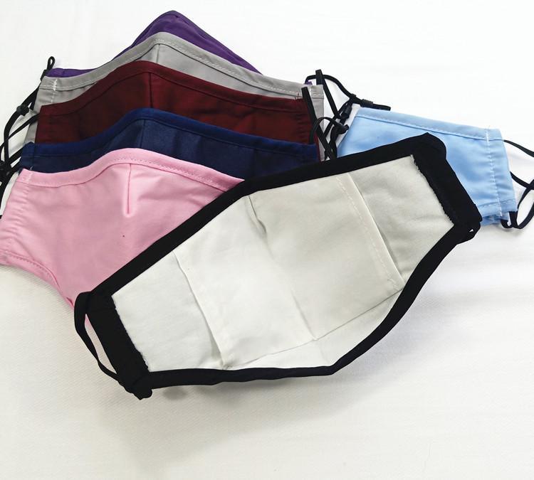 

Designer Washable Reusable Face Mask Anti Pollution Cotton Mouth Masks With Pm2.5 Carbon Filters Anti Dust Respirator Cloth Mask, Multi