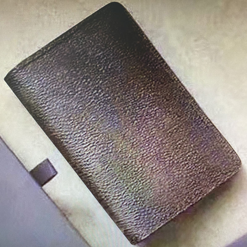 

Wholesale POCKET Wallet ORGANIZER Women Card Holder Mono Compact Bifold Short Wallets Men Business Credit Card Clip Holder 63143 M60502, Only dust bag