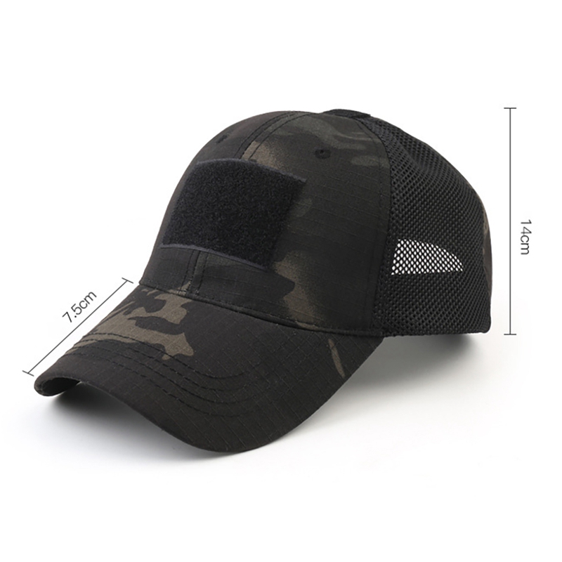

Tactical Army Cap Outdoor Sport Cap Camouflage Hat Hunting Mesh Sports Baseball For Men, Fg