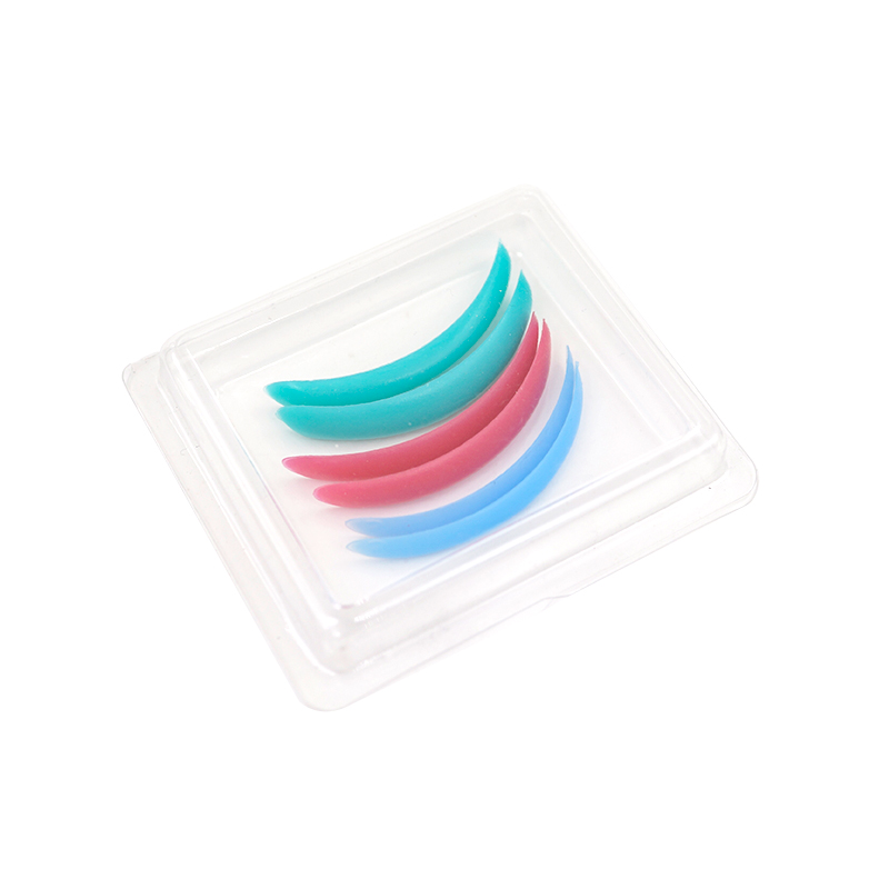 

2020 New Colorful Silicone Pad for 3D Eyelash Curling Eyelash Perm Lifting Shield Recycling Lashes Rods