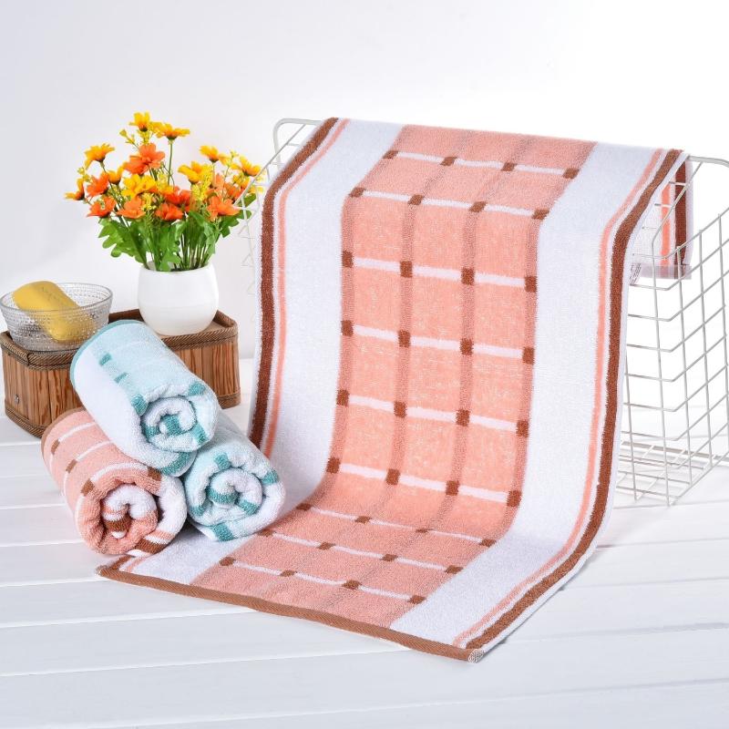 

Cotton Wash Household Washcloth Soft Strong Absorbent Unisex Towel Hotel Travel Portable Face Towel Gym Yoga Bathroom Gift, Green