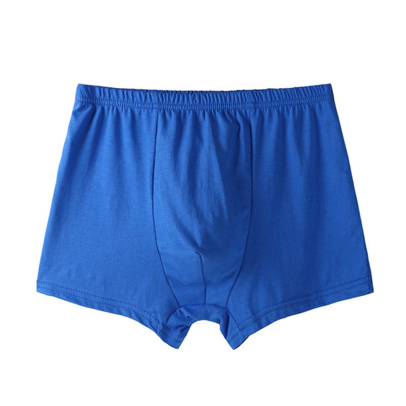 

Men's Boxers Male Panties Underpants Large Size Loose Pure Cotton Plus Size Mens Underwear Soft Comfortable Men Boxer Shorts, C royal blue
