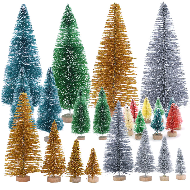 

Fake Pine Tree Mini Artificial Christmas Tree New Year Navidad Decor Miniature Christmas Party Photo Prop Xmas Decor