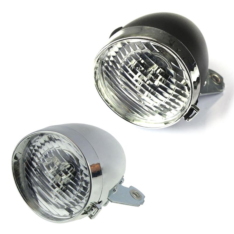 

Retro Bicycle Bike Accessory Front Light Bracket Vintage 3LED Headlight